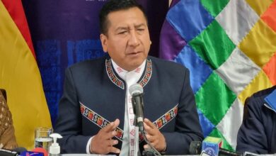 El presidente de la Camara de Diputados Freddy Mamani20922