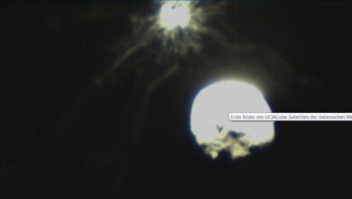 Publican las primeras imagenes de la colision del DART contra el asteroide Dimorphos280922