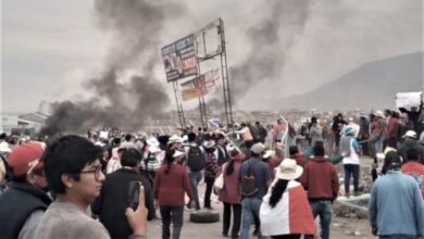 Represion policial contra manifestantes en Peru deja al menos siete asesinados131222