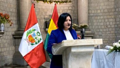 El Gobierno de Peru da por terminadas las funciones de su embajadora en Bolivia6123