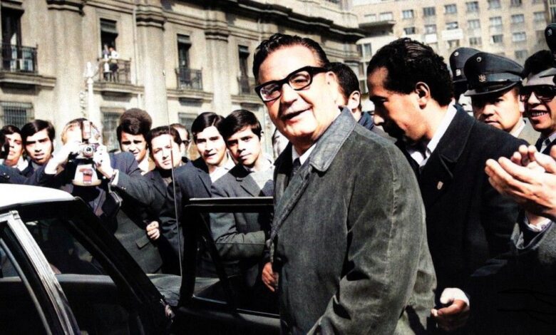 Salvador Allende durante su mandato 1