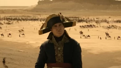 Joaquin Phoenix en el papel de Napoleon Bonaparte en Napoleon