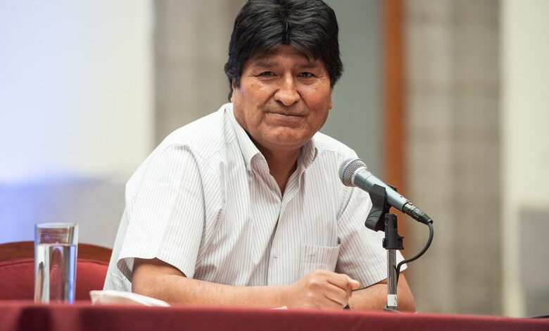 Conferencia de Prensa de Evo Morales en el Museo de la Ciudad de Mexico 6