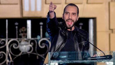 El presidente de El Salvador Nayib Bukele. 3 de febrero de 2019