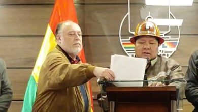 Hilarion Mamani y Guillermo Seoane