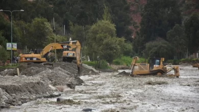 Limpieza del rio en La Paz