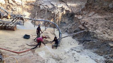 Mineros ilegales en la Amazonia. 22 de mayo de 2019
