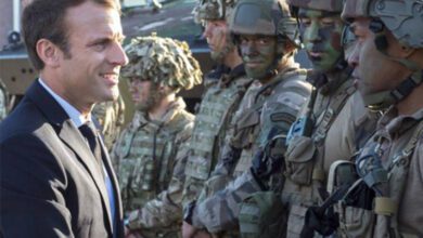 macron quiere guerra