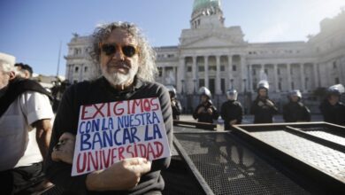 protesta en argentina