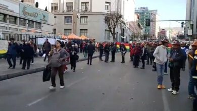 bloqueo mineros