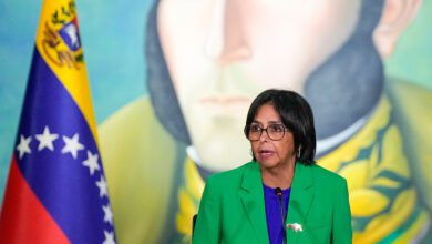 La vicepresidenta de Venezuela, Delcy Rodríguez