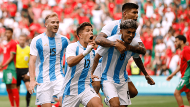 Ovaciones. gol de Argentina