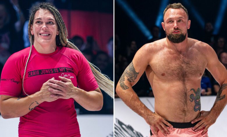 El australiano Craig Jones y la brasileña Gabi García