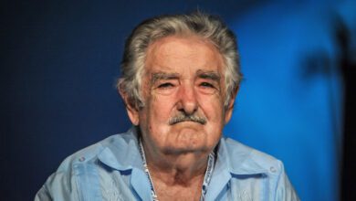 José Mujica, expresidente de Uruguay, en Livorno, Italia, 28 de agosto de 2018