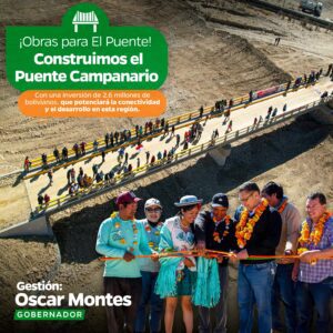 Construcción del Puente Campanario