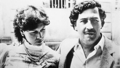 Pablo Escobar y su sobrina