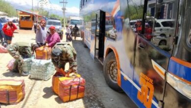 Bus intervenido por la FELCN