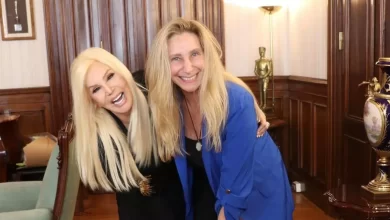 Susana Giménez y Karina Milei se divierten en Casa Rosada, el 26 de septiembre de 2024