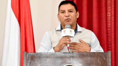 El presidente del Tribunal Departamental Electoral (TED) Tarija Marco Aguirre
