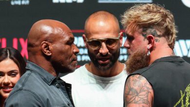 Mike Tyson y Jake Paul