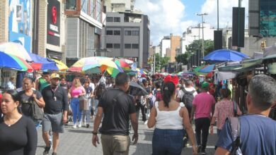 Bulevar de Sabana Grande, en Caracas, Distrito Capital, 1 de diciembre del 2024.