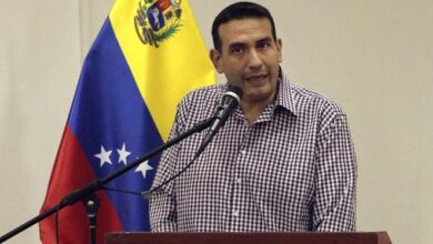 El embajador de Bolivia en Venezuela, Sebastián Michel.