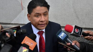El exministro de Justicia, Iván Lima, es entrevistado
