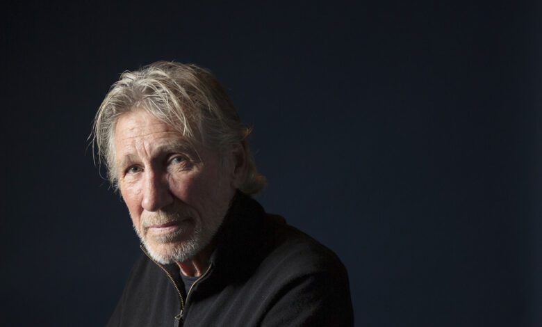 El vocalista de la banda de rock Pink Floyd, Roger Waters.