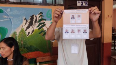 Elecciones judiciales 2024, mesa de sufragio en Tarija