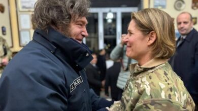 Javier Milei y la exjefa del Comando Sur, generala Laura Richardson