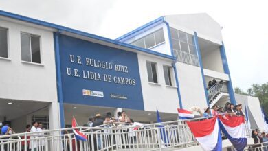 La nueva y moderna infraestructura beneficiará a más de 1.000 estudiantes de la Unidad Educativa Eulogio Ruiz y de la Unidad Educativa Lidia Reynoso de Campos.