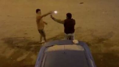 Policia de civil peruano dispara en la cabeza