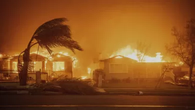 Incendio de magnitud en California