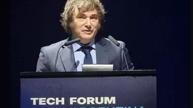 Javier Milei en Tech Forum en octubre de 2024.