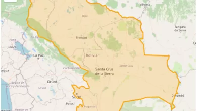 Departamentos afectados por las bajas temperaturas