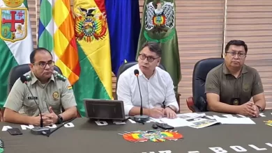 El viceministro Jhonny Aguilera dio un informe del caso