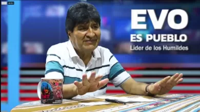 Evo Morales en Raido KC