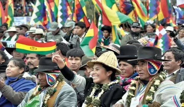 Movimientos sociales, base fundamental para los cambios en Bolivia