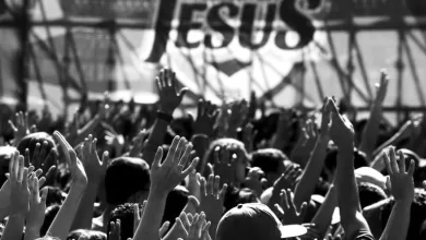 Acto de evangelistas en Sao Paulo en 2018