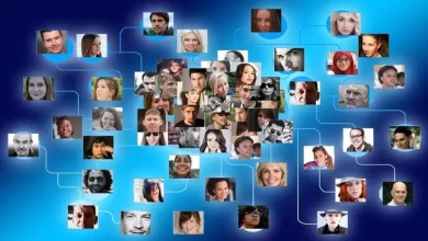 Amigos en redes sociales