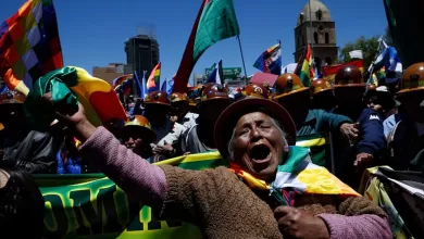 Marcha el año 2019 denunciando el Golpe de Estado