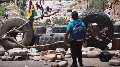 Bloqueo en Cochabamba