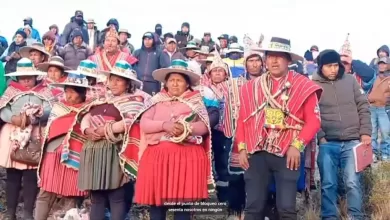 Comunarios del Ayllu Chullpa Llallagua