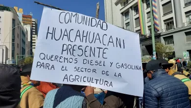 Diferentes sectores protestan por la crisis económica