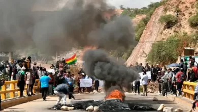 La mayor parte de los bloqueos se concentran en Cochabamba