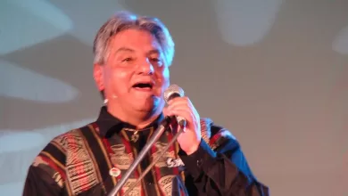 Dante Uzquiano, reconocido músico, poeta boliviano y fundador de la agrupación folklórica Wara