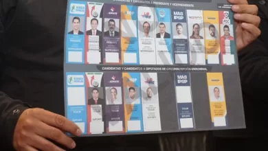 Papeleta para las elecciones generales 2025