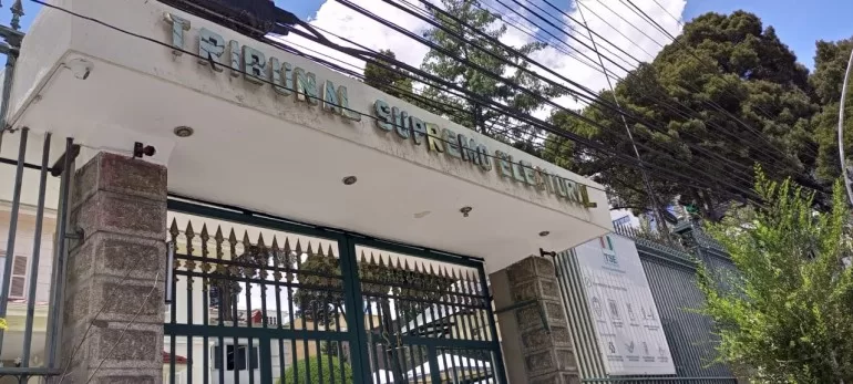 TSE oficina central en La Paz