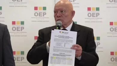 Hassenteufel anunció la validación oficial de los resultados conforme a la Ley de Régimen Electoral.