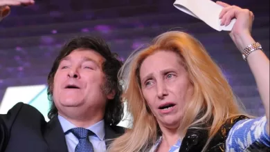 Javier Milei y su hermana Karina